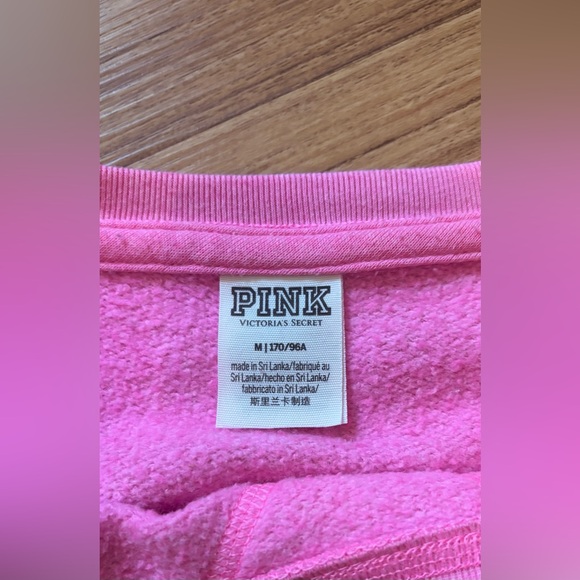 Victoria Secret PINK Rose bling crewneck - Picture 4 of 4